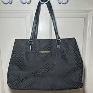 Tommy Hilfiger Black Purse Well Used Straps